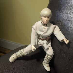 1999 Anakin Skywalker boy figurine Star Wars Hasbro Y2K Articulate Arms/Legs